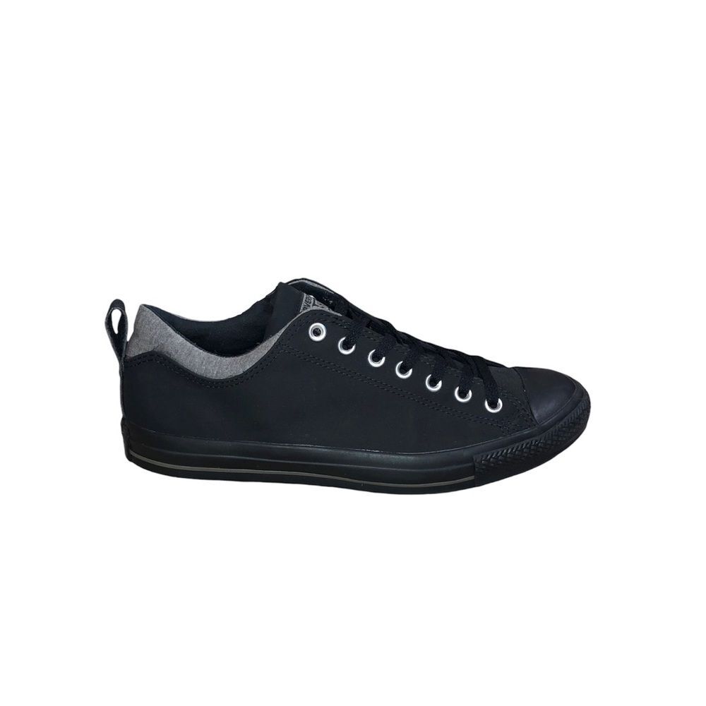 Converse Chuck Taylor All Star Street Low 131306C Black/Grey Faux Suede Sneakers